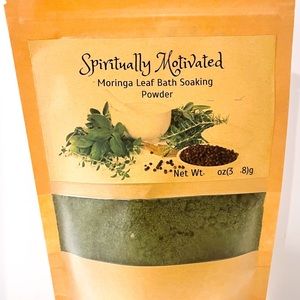 Moringa Leaf Powder Bath Relaxing and Pain Reliever Soak